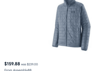 Patagonia Nano Puff sale blue